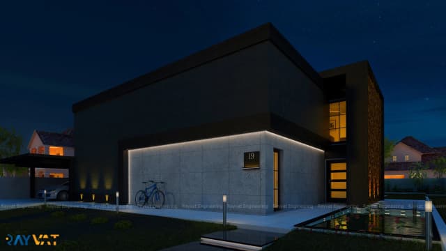 Bunglow-Exterior-Night